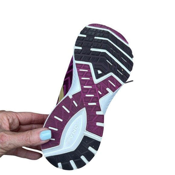 Brooks Launch 6 Purple Breathable Lightweight Running Shoes Size 7.5 - Picture 7 of 9